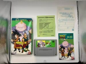 BANDAI Super Famicon Dragon Ball Z Super Butouden 3 From Japan SFC SNES 1995