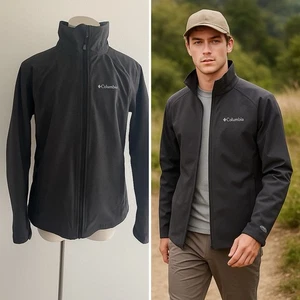 Columbia Omni-Tech Interchange Jacket Men’s Medium Black Waterproof Atmungsaktiv - Bild 1 von 14