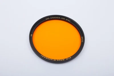 B+W Orange 550 MRC 040 Black & White Contrast Filter+Late Model++GENUINE++MINT - Image 1 of 4