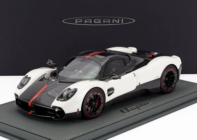 MODELLINO AUTO STATICO BBR PAGANI UTOPIA 2022 BIANCO CON VETRINA SCALA 1/18 - Immagine 1 di 4