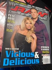 WWF WWE RAW Magazine May 2004 - Trish + Christian - Picture 1 of 3