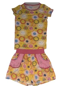 Matilda Jane Sleepover Party Sun Print Pajamas Set Girls12/ 14 - Picture 1 of 12