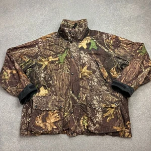 RealTree Jacket Adult X Large Brown Workwear Hunting Camo Lined Outdoors Men* - Picture 1 of 8