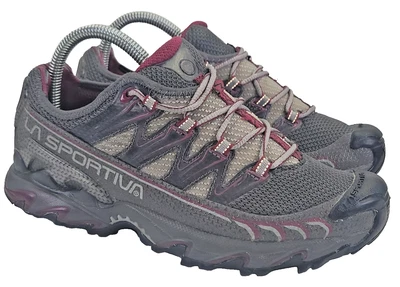 Zapatos para mujer La Sportiva Ultra Raptor gris borgoña trail escalada senderismo talla 8 Foto 1 de 4