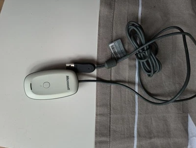 Original Microsoft Wireless Receiver PC + Xbox 360 Controller Adapter Kabel Weiß - Bild 1 von 4