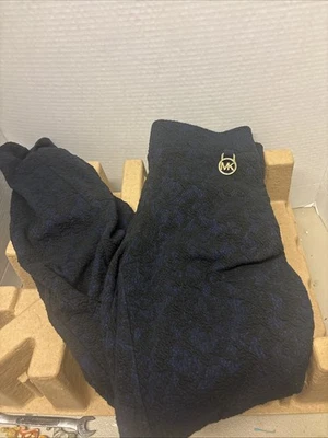 Michael Kors Women's Black Patterned Stretchy Pants Size Small - Image 1 of 4