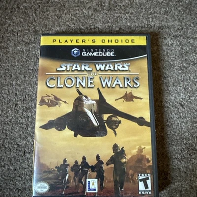 Star Wars: The Clone Wars (Nintendo GameCube, 2002) - Image 1 of 4