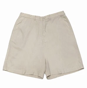TravelSmith Khaki Lightweight Shorts with Comfort Elastic Waistband, size 12 - Picture 1 of 4