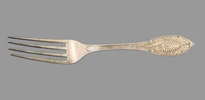 Antique Sterling Silver 6.25" Fork Princess Sterling 1874 by George W Shiebler - Picture 1 of 3