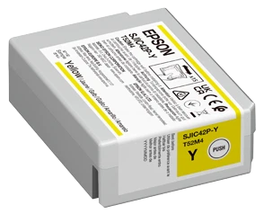 ORIGINAL Epson Cartuccia d'inchiostro giallo C13T52M440 SJIC42P-Y 50ml - Immagine 1 di 1
