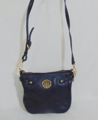 Tommy Hilfiger Sadie Pebble Leather Crossbody WW603 $118 - Image 1 of 4