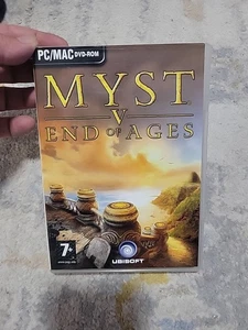 MYST V: END OF AGES (PC CD-ROM) Ubisoft 2005 Video Game Windows 2000 XP - Picture 1 of 5