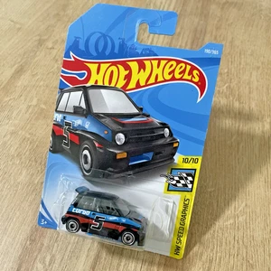 Hot Wheels 2018 #190 85 Honda City Turbo II schwarz HW Speed Graphics 10/10 - Bild 1 von 5