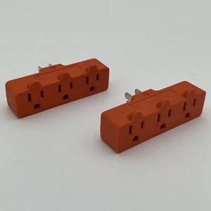 NEU!! CE Schwerlast Dreifach Wasserhahn 3 Steckdosen Elektrischer Splitter - 2er Pack - Bild 1 von 4