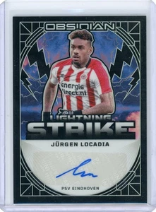 Jurgen Locadia 2023-24 Panini Obsidian Soccer Lightning Strike Auto /128 #LS-JLO - Picture 1 of 2