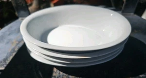  Mellor Inglés Blanco Juego de 4, Cuencos para Servir,Antiguo, 1850-1899, RARO - Imagen 1 de 9