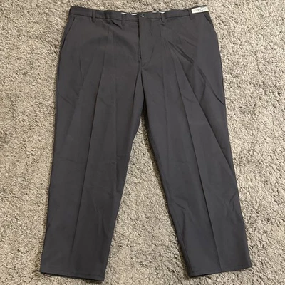 Lot Of 2 NEW Cintas Comfort Flex Charcoal Gray Work Pants Size 52x31.5 #945-33 - Image 1 of 4