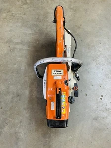 STIHL TS400 Concrete Cut Off Saw - 14" Blade STARTS UP NEEDS SERVICE Read Notes - Picture 1 of 13