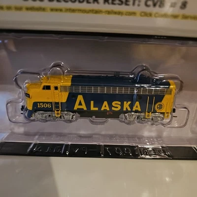 Intermountain N EMD F7A Alaska ARR #1506 DCC/SND 69266S-06 - Image 1 of 2