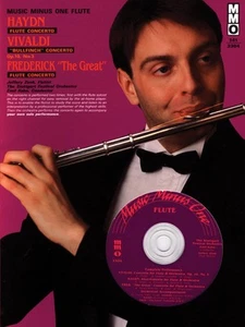 Haydn Flute Concerto Vivaldi Bullfinch Sheet Music Minus One Play-Along Book CD - Picture 1 of 1