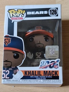Funko Pop Vinyl Figure NFL Football Chicago Bears Khalil Mack 126 - Picture 1 of 5