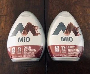 NUEVO MiO Cherry Blackberry Sabor Shots (2 botellas en total) 48 chupitos/porciones - Imagen 1 de 2