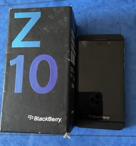 BlackBerry Z10 Black Unlocked 16GB 2GB RAM 4.2" BBOS 10 Touchscreen Smartphone - Afbeelding 1 van 2