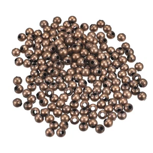 1000uds Redonda 4mm Espaciador Suelto Bola Cuentas Diminutos Espaciadores, Cobre - Imagen 1 de 6