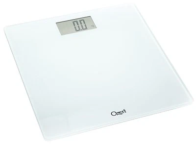 Ozeri Precision Digital Bath Scale (400 Lbs Edition), In Tempered Glass White - Image 1 of 4