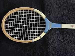 Harry C. Lee New York Vintage 1940s Traveler Wood Tennis Racquet Mint Condition - Picture 1 of 8