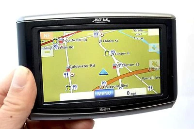 Magellan Maestro 4040 Car Portable GPS Navigator 4.3" Widescreen LCD 3D Map -A- - Image 1 of 4