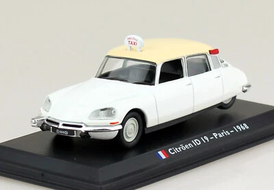 Citroen ID 19 Taxi 1968 Paris 1:43 Altaya Modellauto - Bild 1 von 3