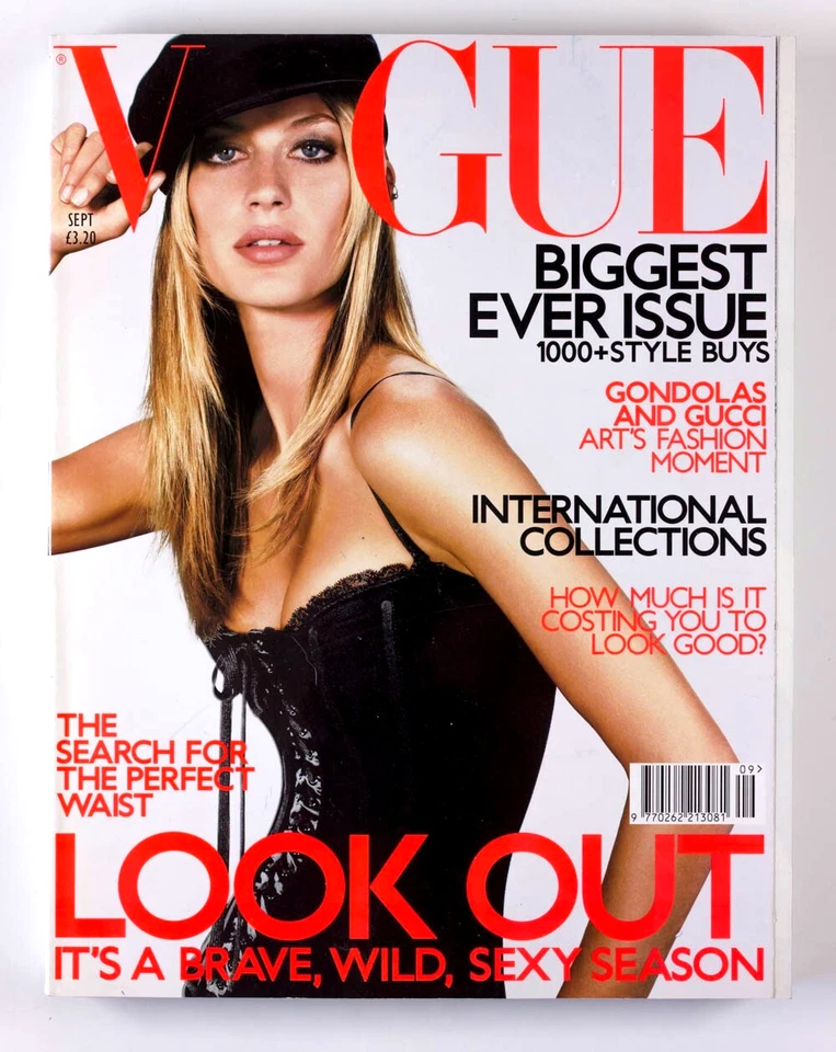 Gisele SUGABABES Destiny's Child VOGUE September 2001 GUCCI vtg COLLECTIONS Miu - Image 1 of 1