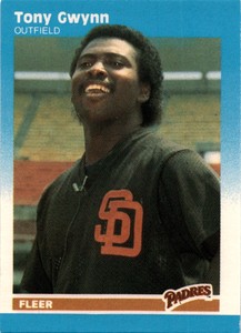 1987 Fleer Mini #50 Tony Gwynn