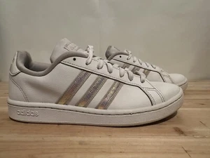 Adidas Damen Grand Court FW3734 weiß Freizeitschuhe Turnschuhe Größe 8 - Bild 1 von 8