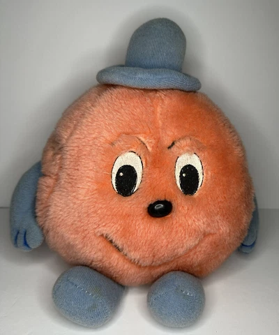 Otto the Orange Syracuse Orangemen Vintage Plush Stuffed Animal Mascot Cover