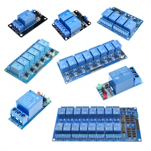 5V 1/2/4/6/8/16 Channel Relay Board Module Optocoupler LED for Arduino ARM AVR - Picture 1 of 57