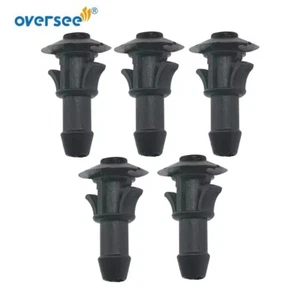 5PCS 6BL-44391 Nipple Nylon For Yamaha Outboard F15-05000009 Hidea Seapro HDX - Picture 1 of 5