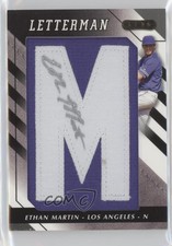 2008 Razor Letterman Ethan Martin #EM-M Auto