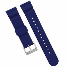 22MM SPORT SILICONE REPLACEMENT WATCH BAND - QUICK RELEASE - Divers Style