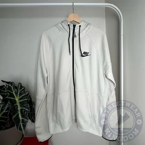 Nike Tech Fleece Hoodie Jacke mit durchgehendem Reißverschluss hellknochen Größe M DD5284 073 - Bild 1 von 4