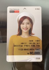 Red Velvet Shilla Duty Free Joy Card Kpop