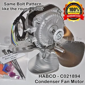 HABCO EE-5813 COKE PEPSI Condenser Fan Motor Kit - ESM 28 42 46 V2 Soda Coolers - Picture 1 of 7