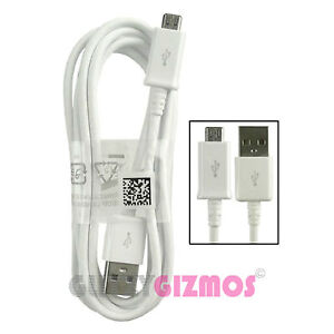 GENUINE ORIGINAL SAMSUNG® GALAXY MICRO USB CABLE DATA CHARGER LEAD S4 S5 S6 S7