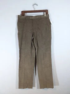 Pantalone uomo Lauren Ralph Lauren marrone velluto a coste gamba dritta 32x30 lavoro business - Foto 1 di 10