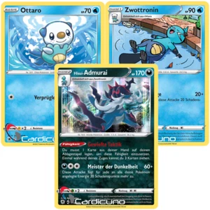 Ottaro, Zwottonin & Hisui-Admurai Set Holo 041/ 042/ 100/189 Astralglanz DE - Bild 1 von 5