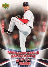 2007 Upper Deck World Series Champions Boston Red Sox Josh Beckett Boston Red