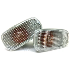 JDM Toyota 00-05 Lexus IS300 Altezza Side Markers Sidemarkers Clear Genuine OEM - Foto 1 di 2