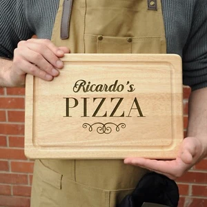 Servizio Pizza Personalizzato Tagliere Pizzeria Compleanno Lui Lei - Foto 1 di 11