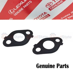 Genuine LandCruiser FZJ80 1FZ F 4.5 Petrol Coolant Thermostat Housing Gasket x2 - Picture 1 of 6